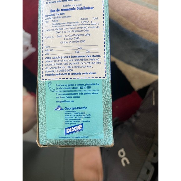 Vintage Dixie Bathroom Paper Refill Cups New Sealed Bluebird 200 Count 3 Oz 2001 - Picture 8 of 8